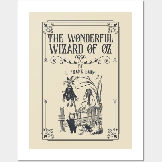 Wizard of Oz, Dorothy Gale, Tin Man, Cowardly Lion, Scarecrow, Ozma and the wicked witch! Wall Art by OutfittersAve